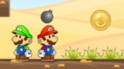 Mario Brothers Desert Gold Rush - play Mario Brothers Desert Gold Rush free online games - to43.com