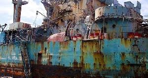 Abandoned Cargo Ship Escape