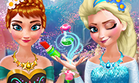 Anna and Elsa Makeover