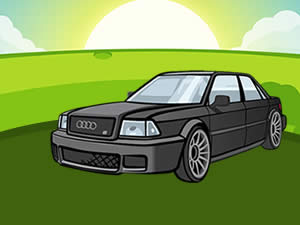 Audi Hidden Wheels