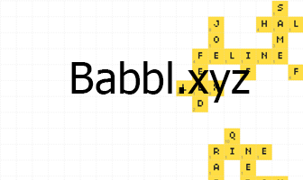 Babblxyz game