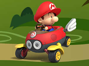Baby Mario Car Puzzle