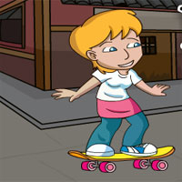 Find The Little Girls Skateboard - Escape Games