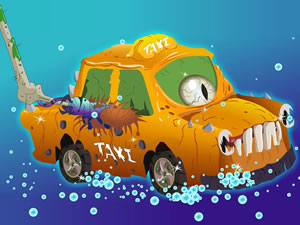 Halloween Taxi Puzzle