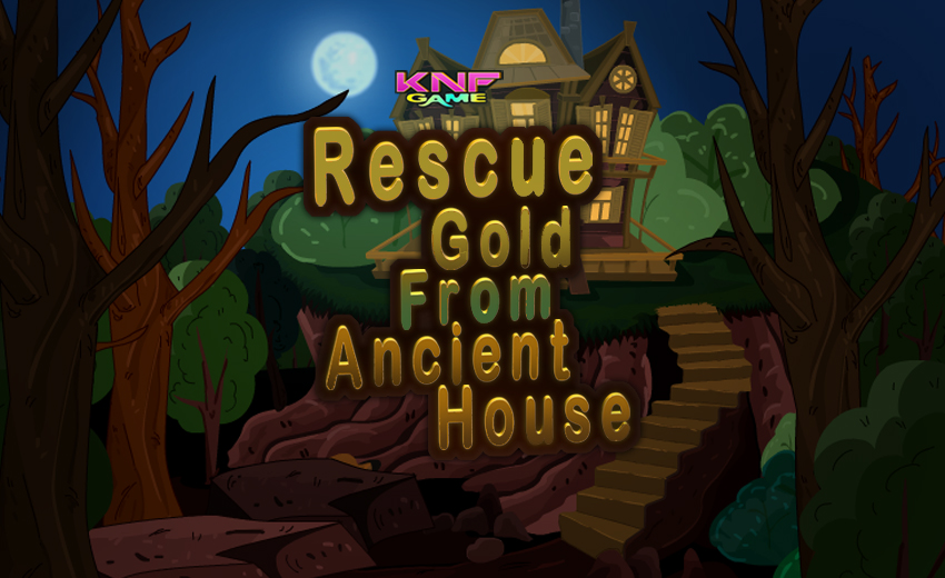 Knf Rescue Gold From Ancient House - Escape Games