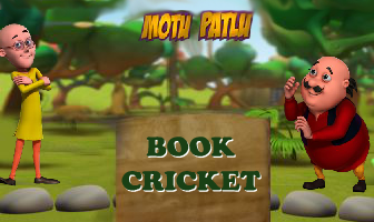 Motu Patlu Book Cricket