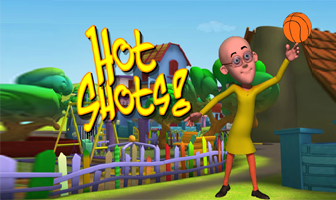 Motu Patlu hot shots game online