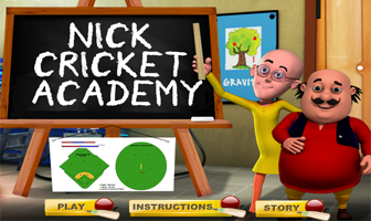 Motu Patlu Nick Cricket Academy