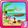 Pinky marina beach cleaning | Clearning Games. Ajazgames
