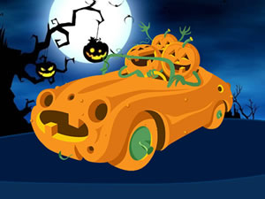 Pumpkin Car Puzzle