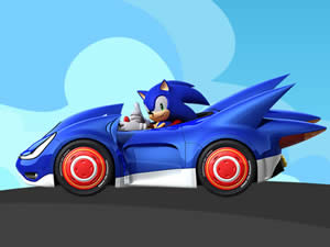 Sonic Fast Car Puzzle