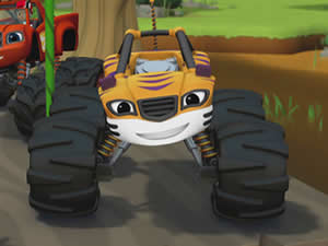 Stripes Monster Machines Puzzle