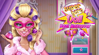 Superhero Doll Real Makeover